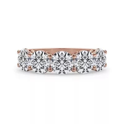 Classic Five-Stone Round Diamond Band (3.00ct. tw.)