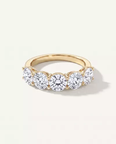 Classic Five-Stone Round Diamond Band (3.00ct. tw.)