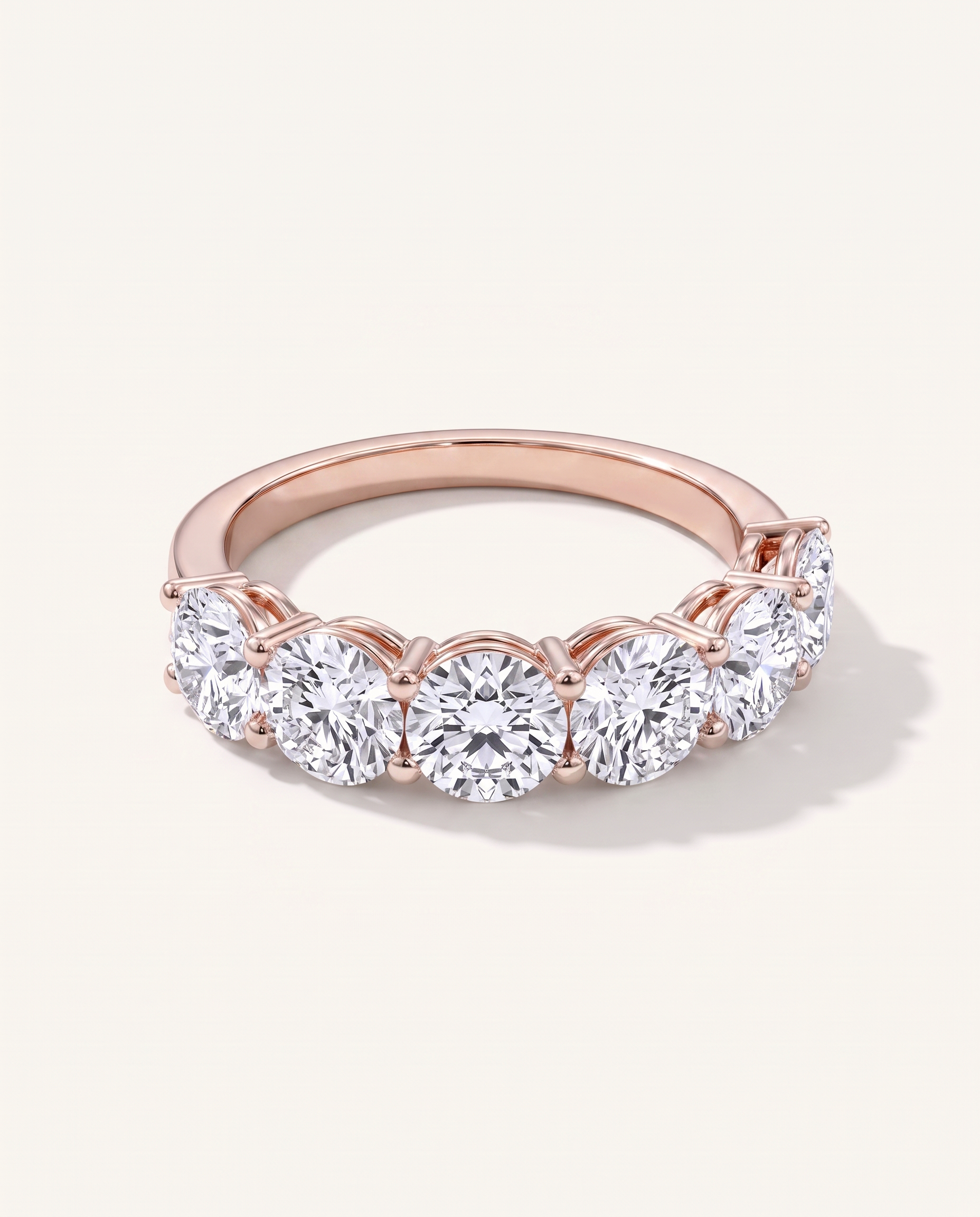 Classic Five-Stone Round Diamond Band (3.00ct. tw.)