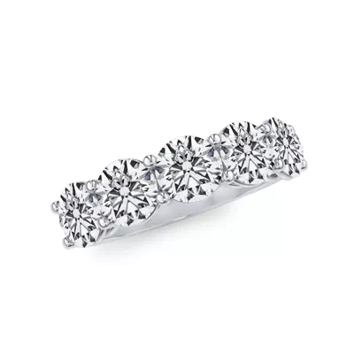 Classic Five-Stone Round Diamond Band (3.00ct. tw.)