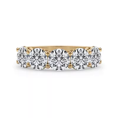 Classic Five-Stone Round Diamond Band (3.00ct. tw.)