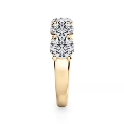 Classic Five-Stone Round Diamond Band (3.00ct. tw.)