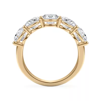 Classic Five-Stone Round Diamond Band (3.00ct. tw.)