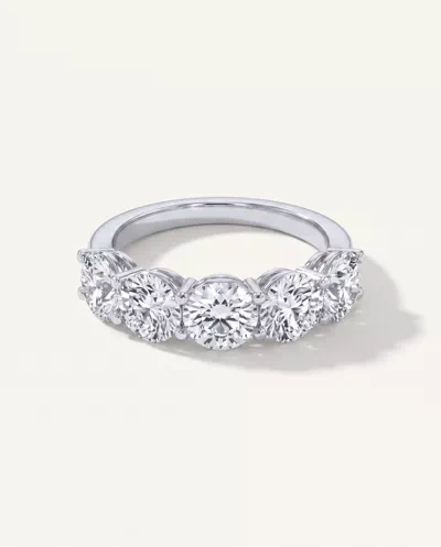 Classic Five-Stone Round Diamond Band (3.50ct. tw.)