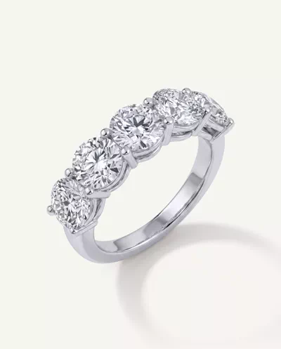 Classic Five-Stone Round Diamond Band (3.50ct. tw.)
