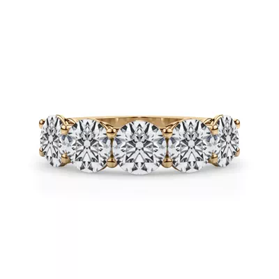 Classic Five-Stone Round Diamond Band (3.50ct. tw.)