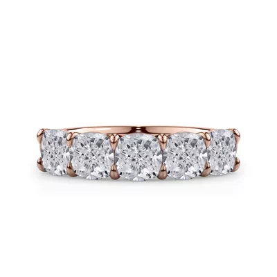 Cushion Cut Lab Diamond 5 Stone Ring (2.50 ct. tw.)