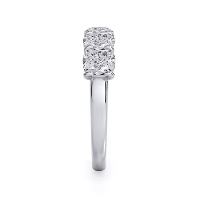 Cushion Cut Lab Diamond 5 Stone Ring (2.50 ct. tw.)