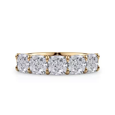 Cushion Cut Lab Diamond 5 Stone Ring (2.50 ct. tw.)