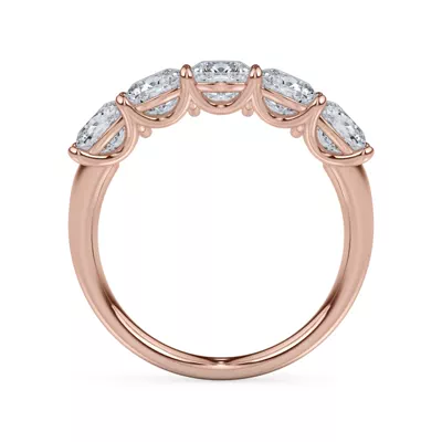 Cushion Cut Diamond 5 Stone Ring (2.50 ct. tw.)