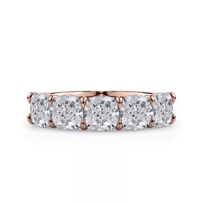 Cushion Cut Diamond 5 Stone Ring (3.00 ct. tw.)