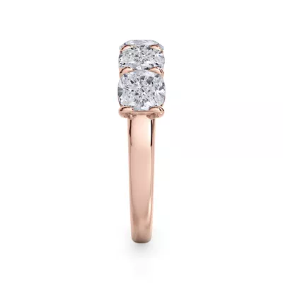 Cushion Cut Diamond 5 Stone Ring (3.00 ct. tw.)