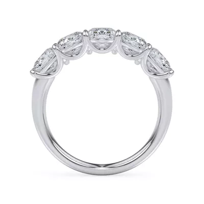 Cushion Cut Diamond 5 Stone Ring (3.00 ct. tw.)