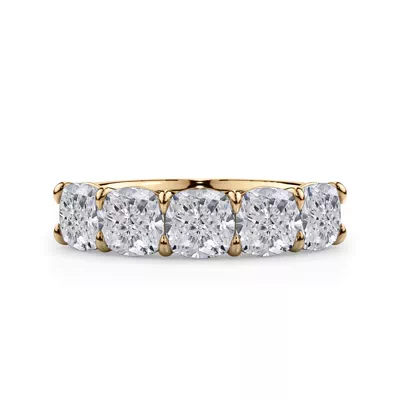 Cushion Cut Diamond 5 Stone Ring (3.00 ct. tw.)