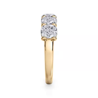 Cushion Cut Diamond 5 Stone Ring (3.00 ct. tw.)