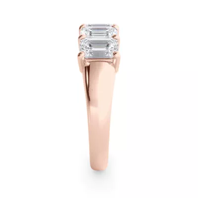 Emerald Cut Lab Diamond 5 Stone Ring (2.50 ct. tw.)