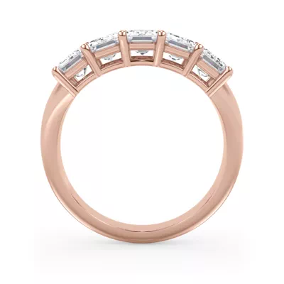 Emerald Cut Lab Diamond 5 Stone Ring (2.50 ct. tw.)