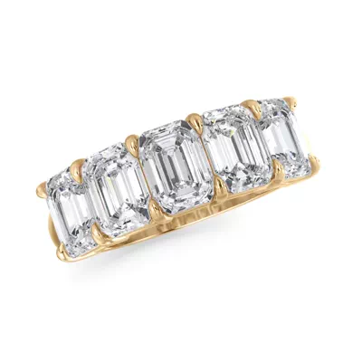 Emerald Cut Diamond 5 Stone Ring (3.00 ct. tw.)