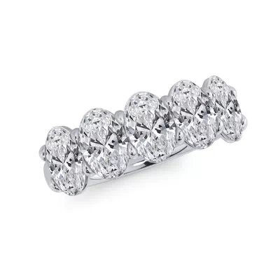 Oval Cut Diamond 5 Stone Ring (3.00 ct. tw.)