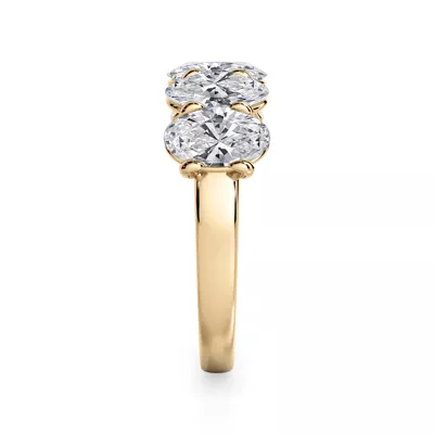 Oval Cut Diamond 5 Stone Ring (3.00 ct. tw.)