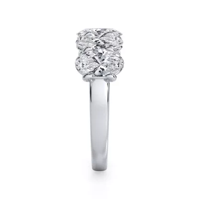 Oval Cut Diamond 5 Stone Ring (3.00 ct. tw.)