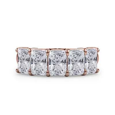 Radiant Cut Lab Diamond 5 Stone Ring (3.00 ct. tw.)