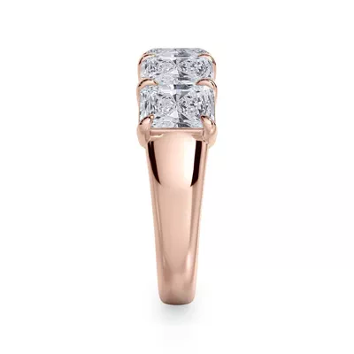 Radiant Cut Lab Diamond 5 Stone Ring (3.00 ct. tw.)