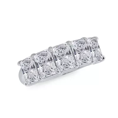 Radiant Cut Diamond 5 Stone Ring (3.00 ct. tw.)