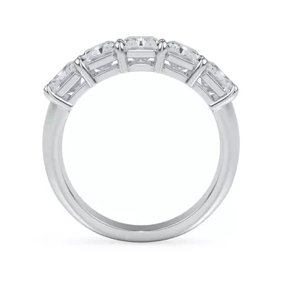 Radiant Cut Diamond 5 Stone Ring (3.50 ct. tw.)