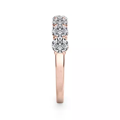 Classic Seven-Stone Round Lab Diamond Band (1.00ct. tw.)