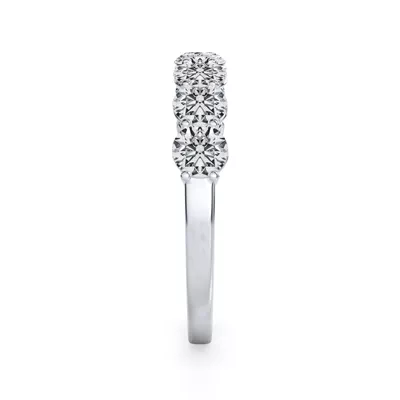 Classic Seven-Stone Round Lab Diamond Band (1.00ct. tw.)