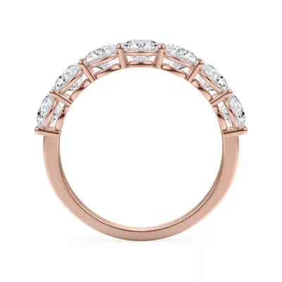 Classic Seven-Stone Round Lab Diamond Band (1.40ct. tw.)