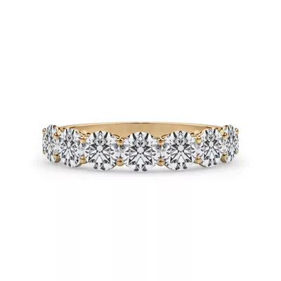 Classic Seven-Stone Round Lab Diamond Band (1.40ct. tw.)