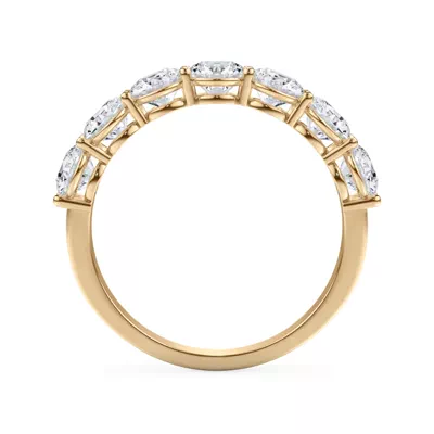 Classic Seven-Stone Round Lab Diamond Band (1.40ct. tw.)
