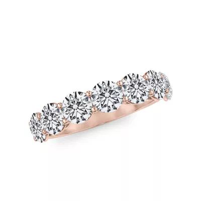 Classic Seven-Stone Round Lab Diamond Band (2.10ct. tw.)