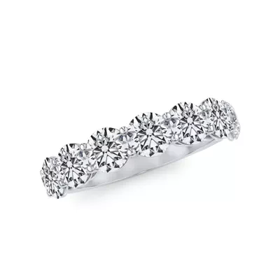 Classic Seven-Stone Round Lab Diamond Band (2.10ct. tw.)