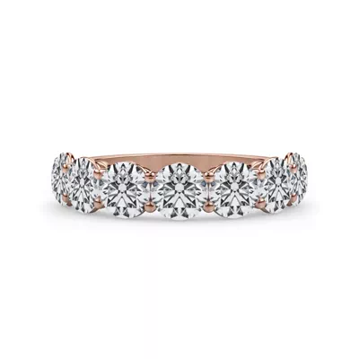 Classic Seven-Stone Round Lab Diamond Band (2.80ct. tw.)