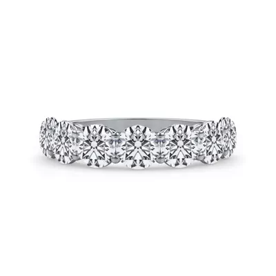 Classic Seven-Stone Round Lab Diamond Band (2.80ct. tw.)