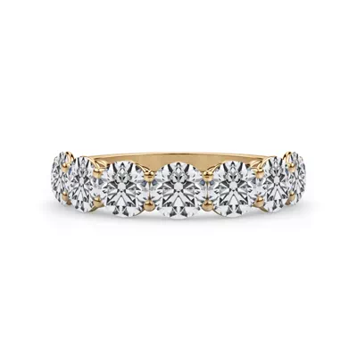 Classic Seven-Stone Round Lab Diamond Band (2.80ct. tw.)
