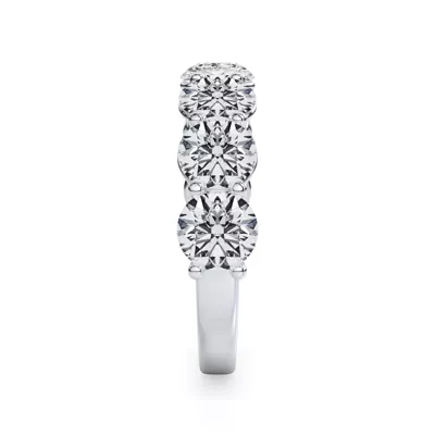 Classic Seven-Stone Round Lab Diamond Band (3.50ct. tw.)