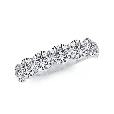 Classic Seven-Stone Round Lab Diamond Band (3.50ct. tw.)