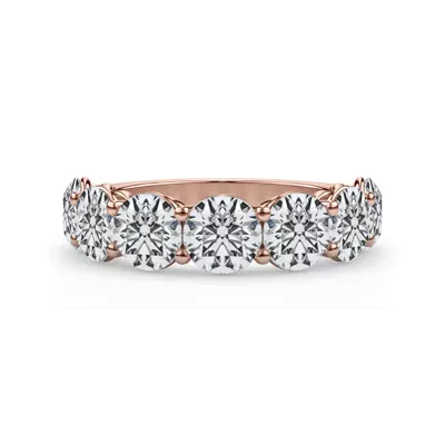 Classic Seven-Stone Round Diamond Band (4.20ct. tw.)