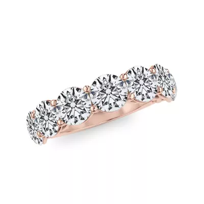 Classic Seven-Stone Round Diamond Band (4.20ct. tw.)