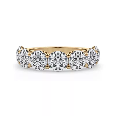Classic Seven-Stone Round Diamond Band (4.20ct. tw.)