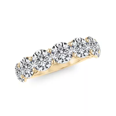 Classic Seven-Stone Round Diamond Band (4.20ct. tw.)
