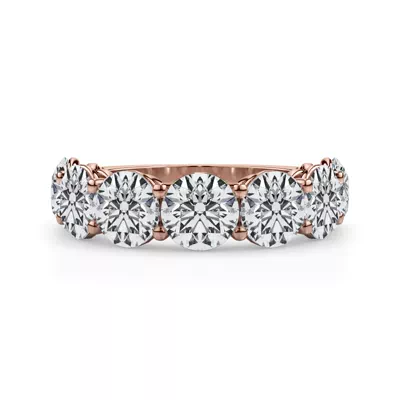 Classic Seven-Stone Round Lab Diamond Band (5.00ct. tw.)