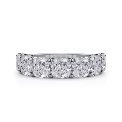 Cushion Cut Lab Diamond 7 Stone Ring (5.00 ct. tw.)