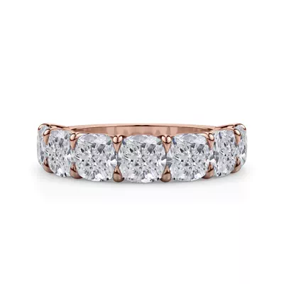 Cushion Cut Diamond 7 Stone Ring (5.00 ct. tw.)