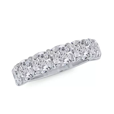 Cushion Cut Diamond 7 Stone Ring (5.00 ct. tw.)