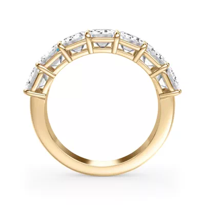 Emerald Cut Lab Diamond 7 Stone Ring (4.20 ct. tw.)